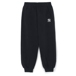 MLB 키즈 베이직 스몰로고 조거 팬츠(7APTB0161-50BKS)