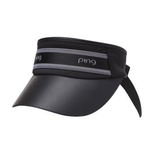 [핑]PING 여성 밴드 뒷리본 썬바이저 121D1CP152 BK 골프 모자