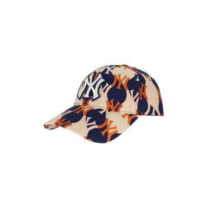 MLB 공용 아가일 모노그램 스트럭쳐 볼캡 3ACPM222N-50NYD