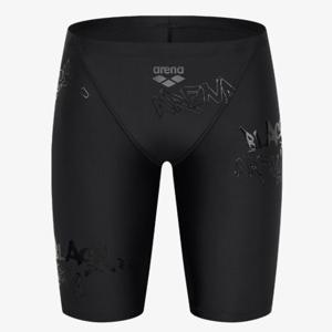 [아레나] 블랙앤블랙 4부 남성 수영복 A6SM1MF07BLK