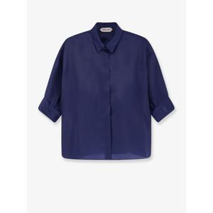 [ALBERTA FERRETTI] 라프리마 여성 셔츠 실크 261UA0219 16190290 Blu /12