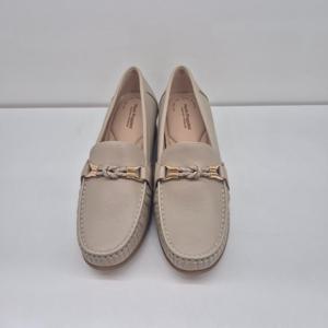 [허시파피]여성  쿠션좋은 매듭장식 세미 로퍼 FR427FR428_A