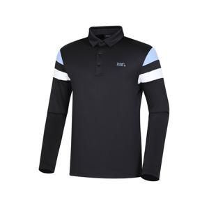 [와이드앵글]남성 CO 슬리브 컬러블럭 폴로 티셔츠 WMP24272Z1