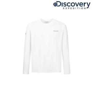 [디스커버리] 남성 기능성 라운드 긴팔티셔츠 DMRL33061-WHS