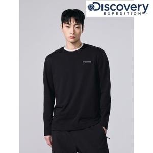 [디스커버리] 남성 기능성 긴팔티셔츠 DMRL3C061-BKS