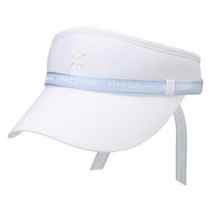 [링스본사] [26SS] 여성 리본 와이드챙 바이저 L21F1CP251_WH