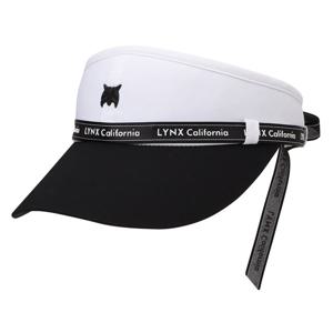 [링스본사] [26SS] 여성 리본 와이드챙 바이저 L21F1CP251_BK