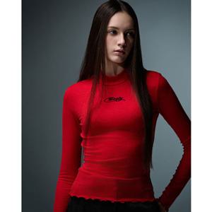 [에고이스트] ER4CL162 레터링 프린트 레이스 티셔츠 (25년 겨을)