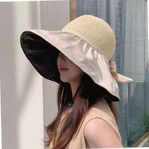 여자모자 여름 챙넓은 여행 와이드챙 벙거지 버킷햇