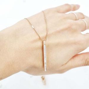 여자 데일리 목걸이 써지컬스틸 목걸이 PM1000-7