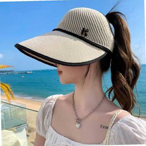 이니셜 케이 포인트 와이드챙 여성 선캡