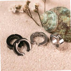 남자 써지컬스틸 귀찌 안뚫는 귀걸이 피어싱 이어커프