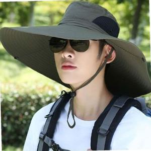 여름 필수템 15cm 와이드챙 사파리 모자