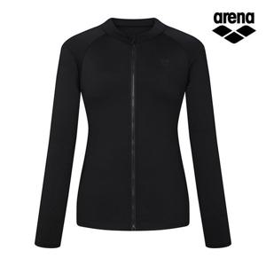 [아레나]아레나 데일리 레저 짚업 래쉬가드 A3BL1PQ07BLK