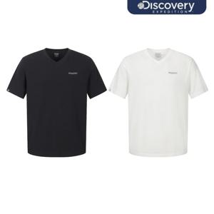 디스커버리 26년 남여/공용 유니 프레시벤트 브이넥 반팔티셔츠 (DXRS77063)