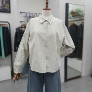 [써스데이아일랜드]셔츠형 블라우스 T252MBL136W