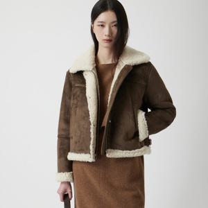 [주크] 페이크 숏 무스탕 Z254PSF655