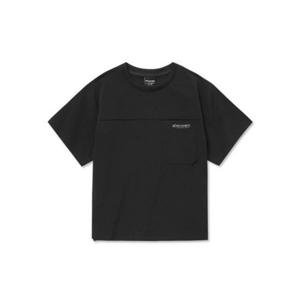 디스커버리 DISCOVERY EXPEDITION 프레시벤트 우븐 여성 포켓 반팔티셔츠 (BLACK) DWRS9N053-BKS 334791
