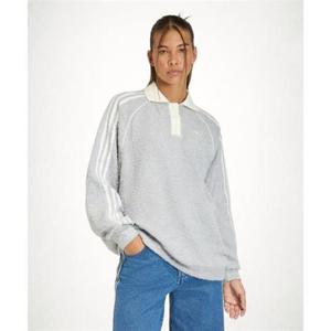 아디다스 ADIDAS 부클 오버사이즈 폴로 크루넥 - 그레이 KS7791 1533752