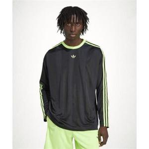 아디다스 ADIDAS 자카드 롱 슬리브 저지 - 블랙시그널그린 JX1518 1533509