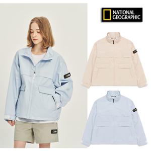 내셔널지오그래픽 N231WJP020 여성 마틴2 하이넥 숏기장 웨더 자켓