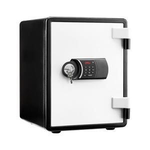 선일금고 YES-031DK 블랙화이트 신형 디지털+키 내화금고/63kg/서랍/선반im