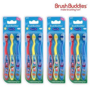 [브러쉬버디즈]페파피그 룰라칫솔 12개세트