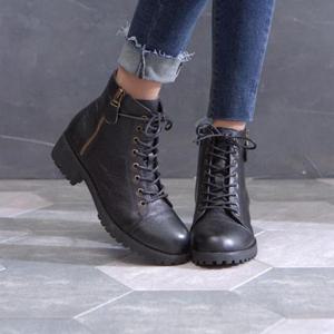 4cm 천연소가죽 끈워커 AMSA201가죽