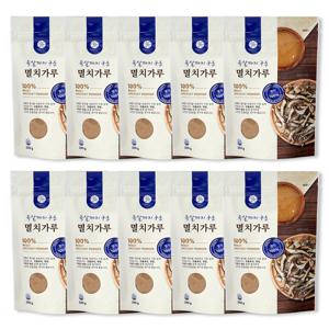 강고집 속살까지 구운 멸치가루 200g 10봉
