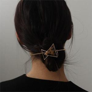 [마물샵] 삼각 얼룩 마블 비녀 헤어핀 머리핀