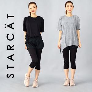 [스타캣]요가복상의 여성운동복  크롭 롱반팔티 SC TS88 P10
