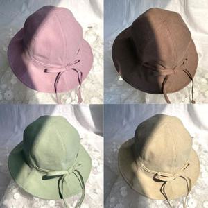 [블루피오레] 블링 블러썸 리본 튤립 벙거지 모자 BFH1014