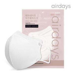 에어데이즈 KF94 새부리형 마스크 중형 50매 화이트