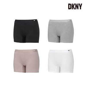 [DKNY] 여성 무형광 코튼 사각팬티 4종세트