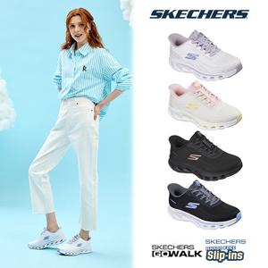 스케쳐스 26SS 최신상 여성용 니트 고워크 글라이드 슬립인스 워킹화