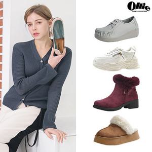 [올리/균일가]컴포트화/펌프스/슬립온/플랫/스니커즈/부츠/뮬 균일가 모음