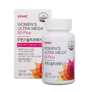 [지앤씨][GNC] 우먼스울트라메가 50 Plus (60정)