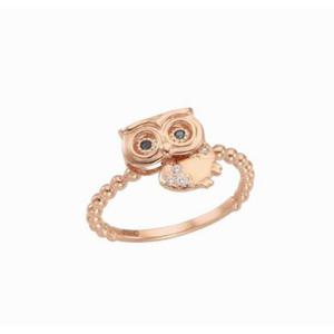 [로이드] 볼드 부엉이 14K 반지 LRS19028G