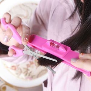 셀프 미용 숱가위 앞머리 수평 자르기 헤어컷 가위