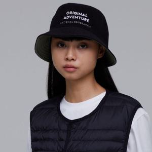 내셔널지오그래픽 N234AHA750 리버시블 모직햇 BLACK