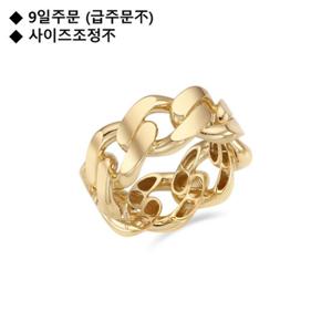 [로이드]모던브리티쉬 볼륨체인 14k 반지 LRS22028G