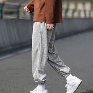 남자 면 추리닝 바지 밴딩 스판 캐주얼 데일리 츄리닝