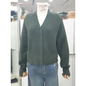 밀스튜디오 세이브존04 레이온 혼방 브이넥 앞단추 니트가디건 LPACDA109