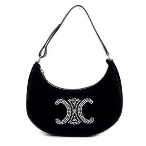 셀린느 아바 벨벳 트리옹프 숄더백 193952FJM 38SI