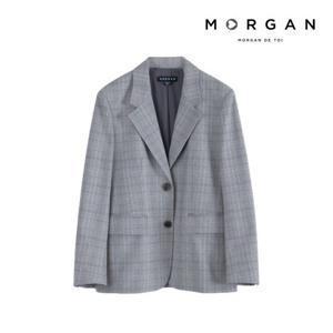 모르간 테일러드 체크재킷 1종