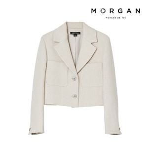 모르간 울 크롭 재킷 (77,88 특가)