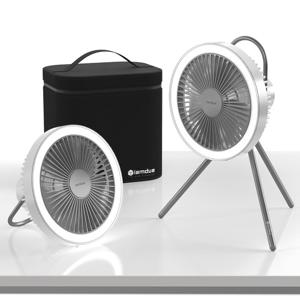 아이엠듀 LED 무선 선풍기 미니 탁상용 써큘레이터