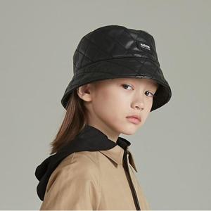 [헤지스 키즈 ACC]브리티쉬 퀼팅 버킷햇 (HSG61UA04M_BK)