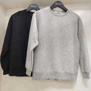 뱅뱅 HC15 뱅뱅 가을 여성 엠보싱 자카드 맨투맨 CTK611