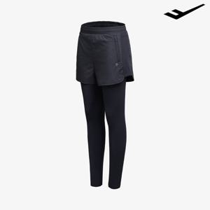 [프로스펙스]여성 겨울 패딩 기모 반바지 레깅스 트레이닝복 하의 바지 팬츠 요가복 PW3WZ24W212